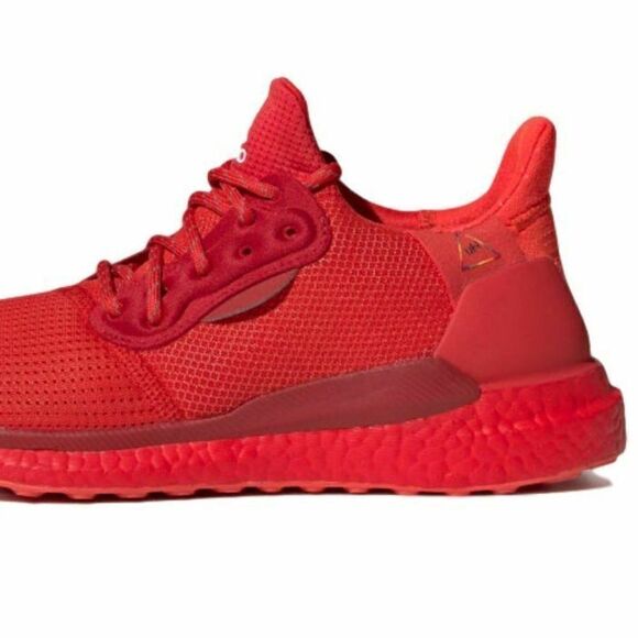 NEW adidas Solar HU Glide x Pharrell Power Red 2019 NWT Mens 6, Womens 7, UK 5.5 - Picture 5 of 13